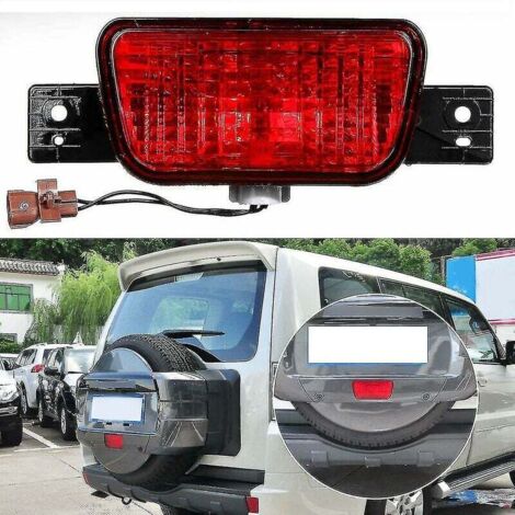 CHOYCLIT Feu antibrouillard arrière de voiture compatible avec Mitsubishi Pajero Montero 2007 2015 8337a068