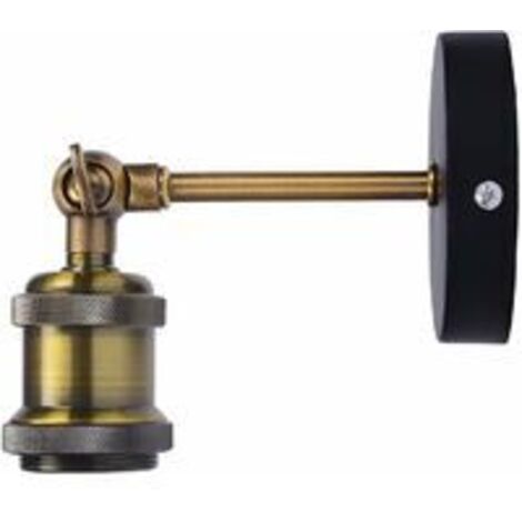 Rétro Lampe Applique Murale Style Industriel Antique Luminaire Réglable Éclairage Vintage Edison Lampe Douille E27 pour pour Maison Bar Restaurants Café Bar Décoration-Fei Yu