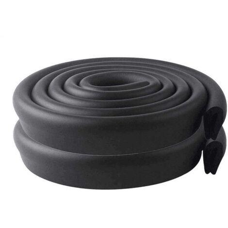 4M Protection d'Angles et Rebords pour Bébés,Rouleau en Mousse Set Protection Mousse Sécurité Rouleau de Mousse Antichoc pour Bébé sur Coins de Murs,des Meubles,Bords de Table