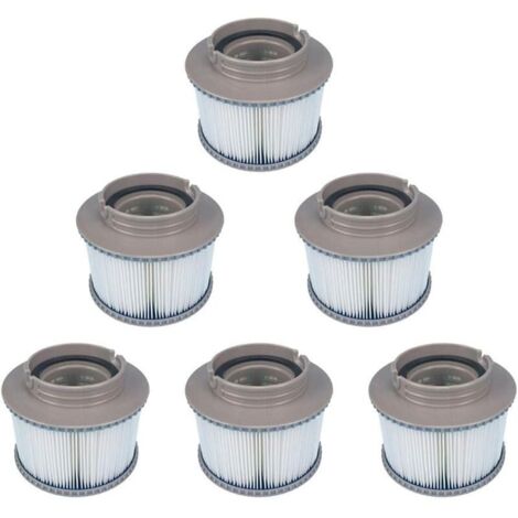 Paquet de 6 filtres MSPA de remplacement pour FD2089, pompe cartouche filtrante adapte tous les spas MSPA actuels (1/5)