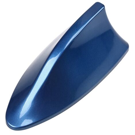 Antenne Requin Antenne D'aileron de Requin Universelle Antenne de Voiture avec AM FM Radio Signal Base étanche (Bleu) (1/5)