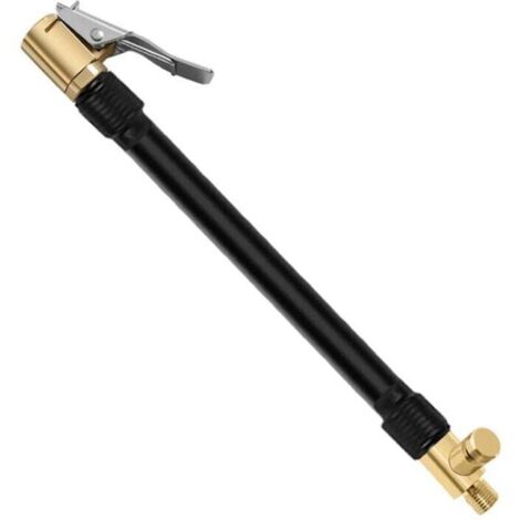 Adaptateur Valve Outils pour Valves de Pneus avec 2 Embout de Gonflage Laiton Embout Gonfleur Paddle Gonflage Valve Raccord pour Compresseur Accessoires De Pompe Voiture Vlo Moto (1/5)