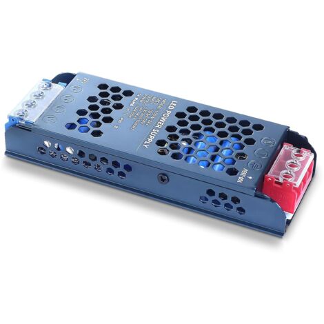 Transformateur d'alimentation pour bande lumineuse LED, AC100V-265V à DC24V, 100W, adapté aux bandes lumineuses LED