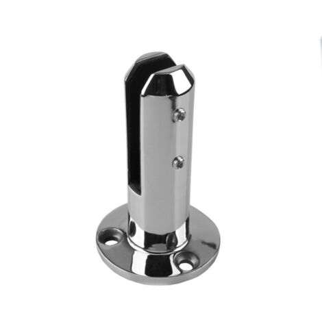 Ensoleille – Escalier de piscine en acier inoxydable – Pince de clôture en verre ronde – Résistance et durabilité – 10 * 10 * 16 cm – 900 g