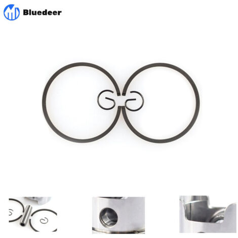 34mm Assemblée de Piston pour STIHL BG45 BG46 FS38 FS45 FS55 HS45 HS81 (1/3)