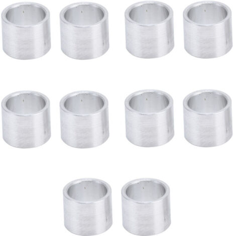 Entretoise En Aluminium, Entretoise En Métal Entretoise Ronde En Aluminium Douille D'espacement Non Filetée Entretoise Externe Non Filetée Unie 10 mm (1/4)