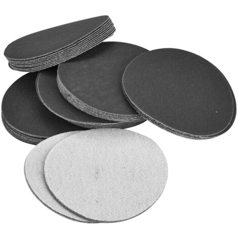 50pcs Crochet et boucle 75 mm Pander Disc de ponçage Papier en papier de papier de verre abrasif ( 400) (1/5)