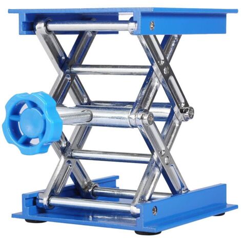 Rosvola Table Élévatrice de Laboratoire, Table de Levage Plate-Forme de Laboratoire , 100 x 100mm, Poids de Support 5 KG