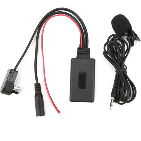 Ej.Life Adaptateur de cble Bluetooth 5.0 AUX avec microphone mains libres pour Alpine CDA-9857 CDA-9886 CDA-117 (1/5)