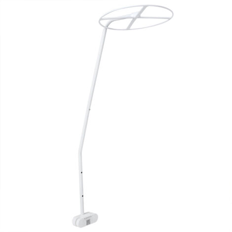 Jeffergarden Ensemble de support de support de moustiquaire Clip réglable sur le support de support d'auvent de berceau Accessoires de moustiquaire
