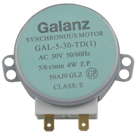 Moteur synchrone de tourne-disque GAL-5-30-TD 30 V 4 W pour accessoires de micro-ondes Galan.z