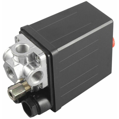Pressostat et contacteur de compresseur Pressostat d'air automatique de pression de commutateur de compresseur d'air (1/6)
