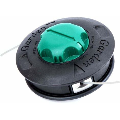 Ulisem – Tête de débroussailleuse universelle en métal 130 mm – Raccord M10x1,25 – Système Tap & Go pour recharge rapide – Compatible Sthil, Husquarna, Stiga