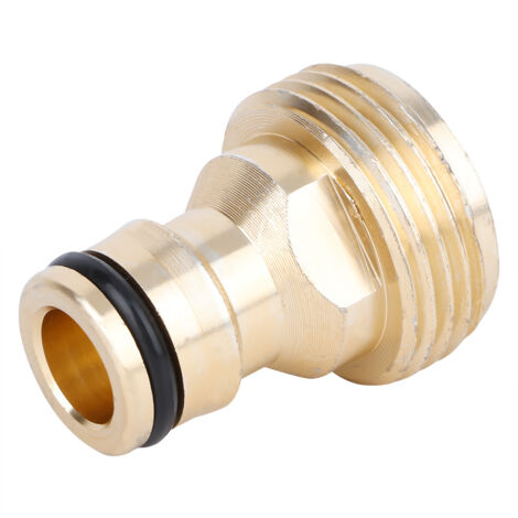 Connecteur de tuyaux d'eau, rapide et facile à connecter le porche avant du tuyau adaptateur pour la serre du patio (1/5)