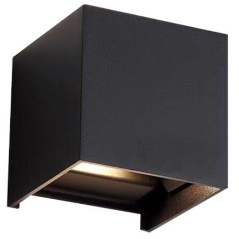 Applique Carré PALMA Extérieur double Faisceaux 6W Eq 60W IP65 Température de Couleur: Blanc chaud 3000K,AAFGVC (1/9)