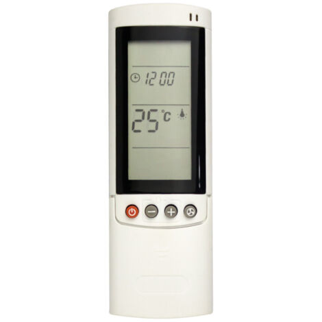 Climatiseur Télécommande, ABS Télécommande Climatiseur Télécommande de Remplacement Pratique pour Airwell Electra Gree A415 / RC08B RC08A, consommation d'énergie Stable/Faible, (1/4)