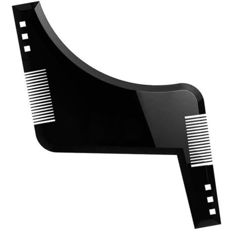 Peigne Pochoir Barbe Homme par - Accessoire de Rasage et d’Entretien de Contour de Barbe (1/5)