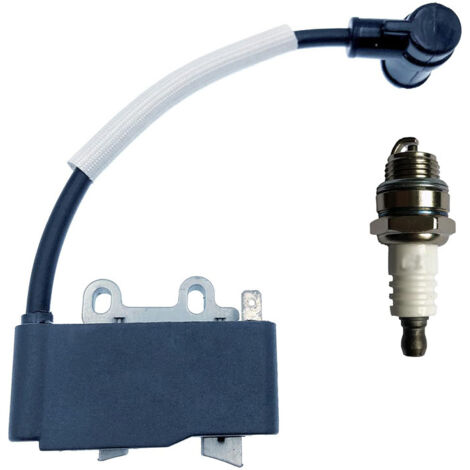 S-giant Bobine d'allumage haute tension compatible avec Echo TC-210, A411000220, A41100022, incluant bougie d'allumage