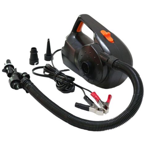 Pompe à air électrique rechargeable pour voiture 12 V 100 W, pour kayak, bateau, piscine, coussin d'air, ballon, souffleur portable (1/5)