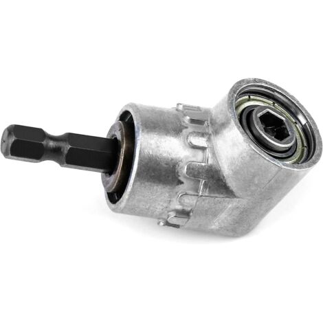 Tournevis Porte-Adaptateur, 105 Degrés Porte-Embout Magnétique Changement Rapide Hex 6mm de 1/4- Pouce (1/5)