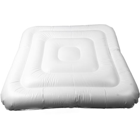 Couvercle gonflable pour jacuzzi carré, 4,2 pieds, étanche à la poussière, à la pluie, isolé, économie d'énergie