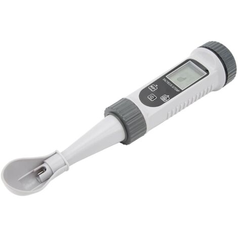 Testeur De Salinité Numérique, Testeur De Sel De Piscine, Testeur De Qualité De L'eau à Large Plage De Température De Haute Précision Avec Grand écran LCD Pour Aquariums De Piscine EC Temp S (1/5)