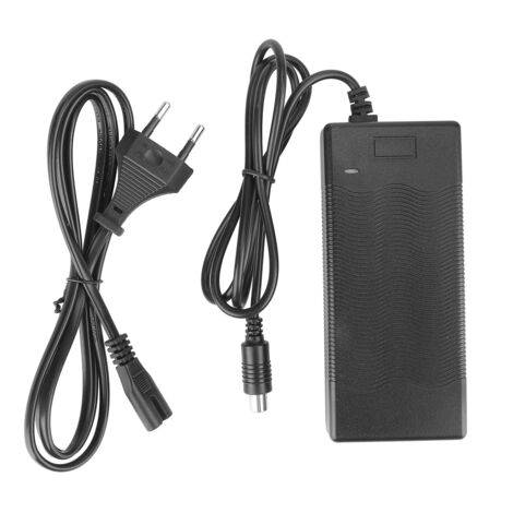 Chargeur intelligent pour velo et scooter electrique 110V-240V Norme europeenne,tete 42V DC - tete42VDC (1/4)