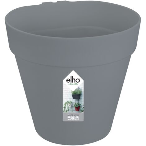 Elho Loft Urban Green Wall Single 15 Anthracite Vaso Rotondo