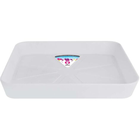 SOTTOVASO LOFT URBAN SAUCER SQUARE 22 WHITE ELHO