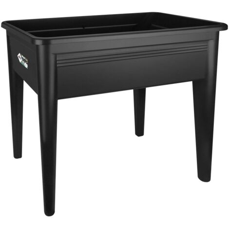 Elho Green Basics Grow Table Super Xxl Living Black Fioriera Rettangolare