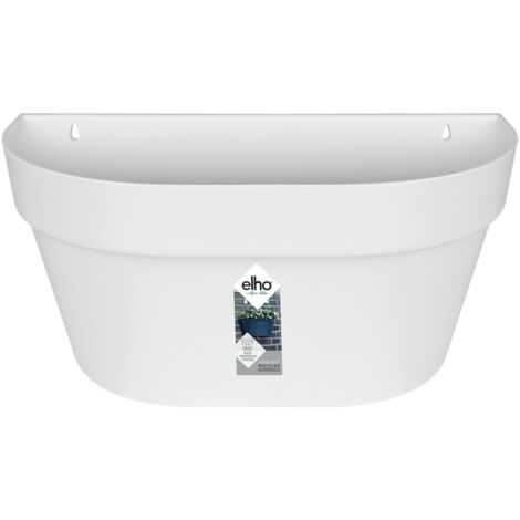 Elho Loft Urban Wall Basket 40 White Fioriera Ovale