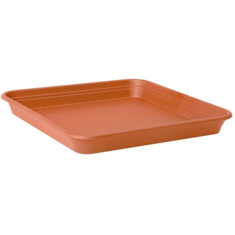 Florus Universal Saucer Quadro 31 Terra Sottovaso Quadrato