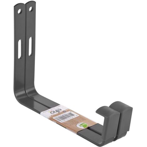 2 GANCI PER VASI GREEN BASICS WALL BRACKET METAL ANTRACITE ELHO