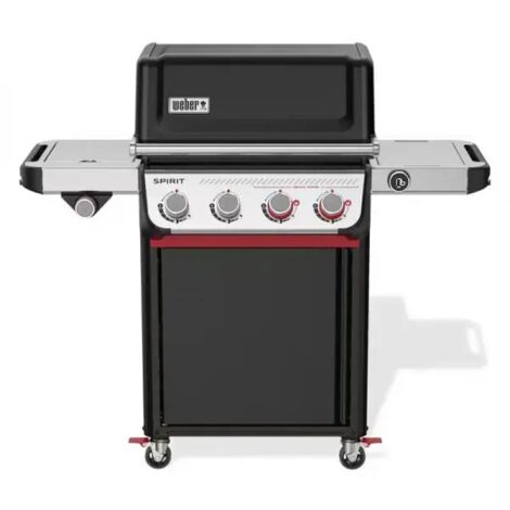 Weber Spirit EP-435 Barbecue a Gas 4 Bruciatori con Sear Zone e Bruciatore Laterale Nero 132 cm