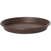 Florus Universal Saucer Round 44 Brown Sottovaso Rotondo