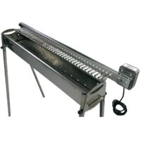 Barbecue a carbone automatico per arrosticini Tecnoroast TRS-40 Single Inox