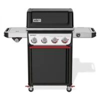 Weber Spirit EP-435 Barbecue a Gas 4 Bruciatori con Sear Zone e Bruciatore Laterale Nero 132 cm