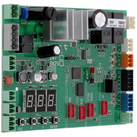 Carte de rechange ZN7 3199ZN7 pour moteurs BXV – Pièce détachée originale – Remplacement pour armoire de commande motoréducteurs CAME