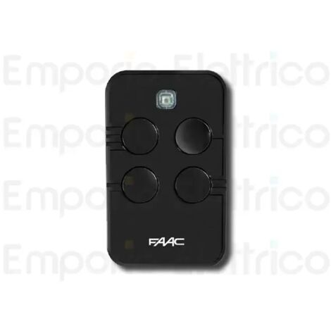 Télécommande portail FAAC XTO4 4 boutons, compatible avec radiocommande SLH, SL, DS, RC 433Mhz 787033 (1/3)