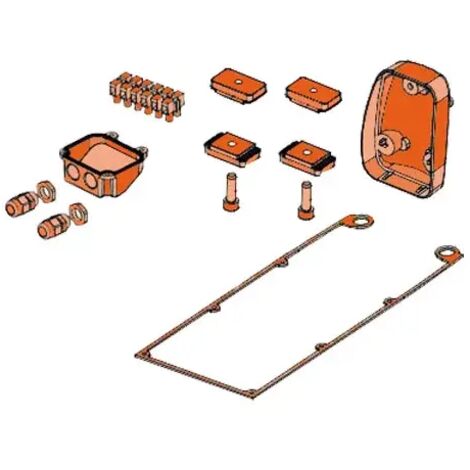FAAC 63003351 Petites pièces pour moteur d'actionneur 413 415 Pièce de rechange (1/3)