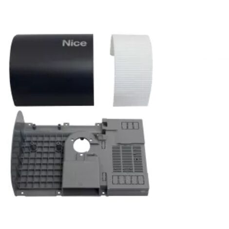 Nice – Couvercles en plastique PRSH03R10 – Pièce de rechange pour motorisation de portail SHEL60R10 – Compatibilité SHEL 50/75 – Usage professionnel