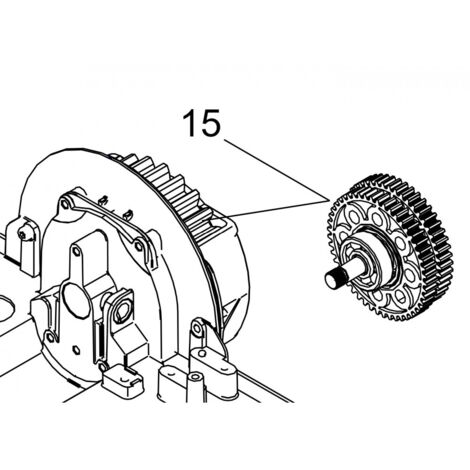 C720-C721 Groupe Engrenage Interne Pignon. Piece Detachee Pour Cyclo Kit. FAAC