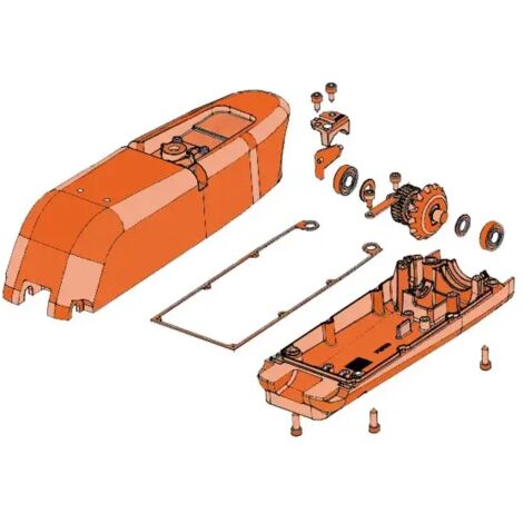 FAAC 63000569 Groupe de carrosserie en aluminium pour moteur 413 415 2015 Pièce de rechange (1/3)