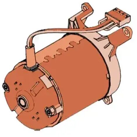 Groupe moteur électrique FAAC 63002725 pour moteur Cyclo Rapid C721 24 V (remplacement) (1/3)