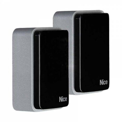 Nice – Photocellule pour motorisations 24V EPM – Portée 15m – IP44 – Coque ABS résistante aux intempéries – Installation sans câblage