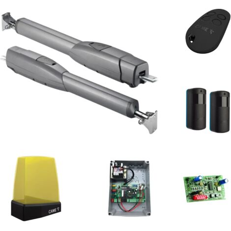 Came – Kit de motorisation de portail 8K01MP023 – 2 moteurs télescopiques 230V – Charge max 400kg – Longueur vantail max 3m - MAX 3 MT