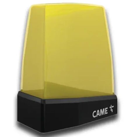 Came – Lampe clignotante à LED jaune 24V/230V – 806LA0030 – IP54 – Signalisation efficace pour environnements variés – Matériau ABS/polycarbonate