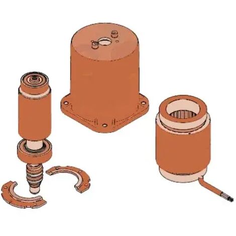 faac pièce détachée moteur 741 63003159 (1/3)