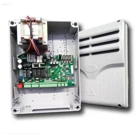 Came – Armoire de commande 24V 2ZL92 – Boîtier ABS étanche – Réglage de vitesse et décélération – Autodiagnostic sécurité
