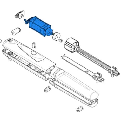 came pièce détachée groupe moteur + frein axo 230v 88001-0140 (1/3)